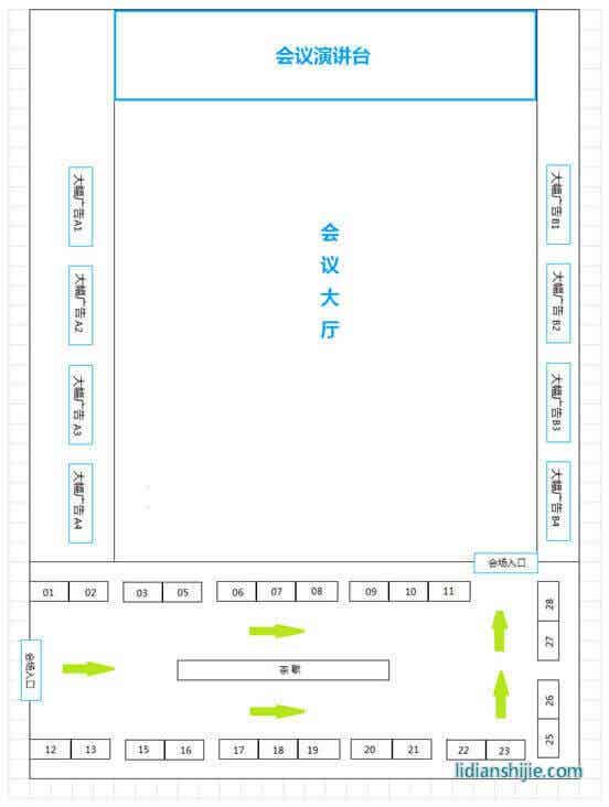 2019第二屆鋰電行業(yè)技術(shù)創(chuàng)新與應(yīng)用發(fā)展高峰論壇會(huì)議現(xiàn)場(chǎng)平面圖