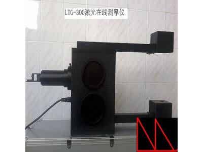 鳳鳴亮動態非接觸高精度石墨烯電池極片激光在線測厚儀圖1